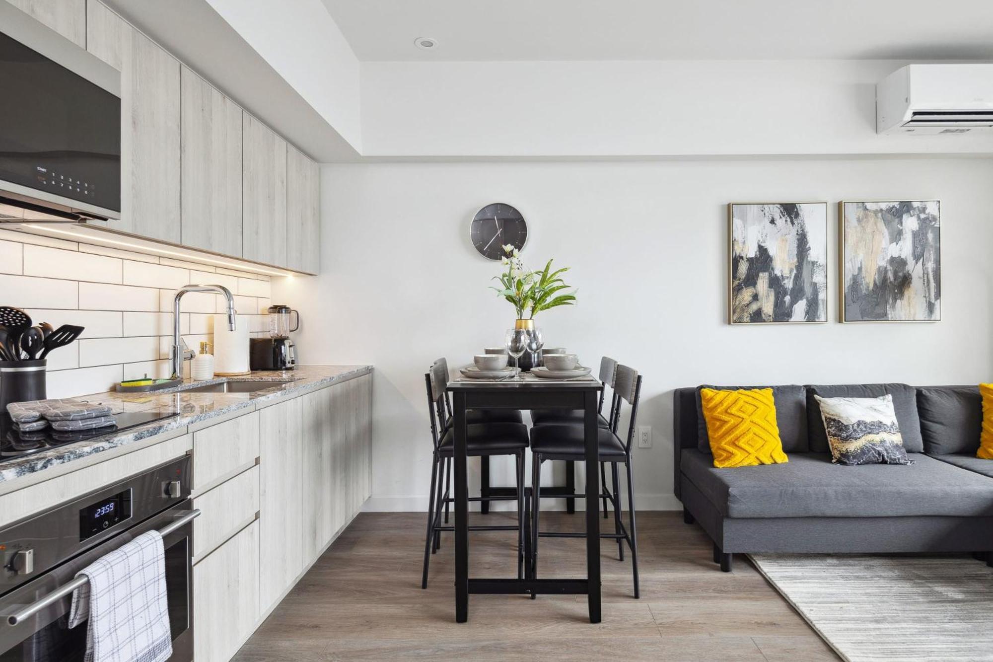 Brand New City Apt In Downtown Vancouver Esterno foto